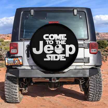 Come To The Jeep Side Car Spare Tire Cover