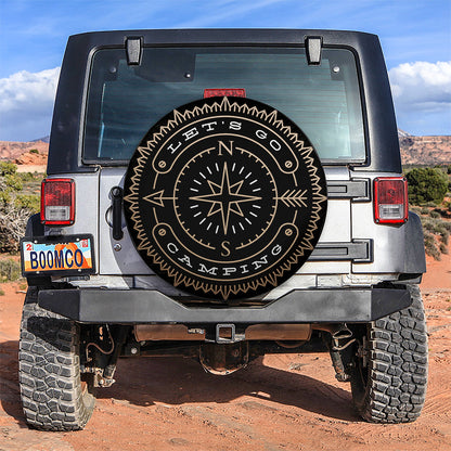 Compass Let Go Camping Car Spare Tire Cover