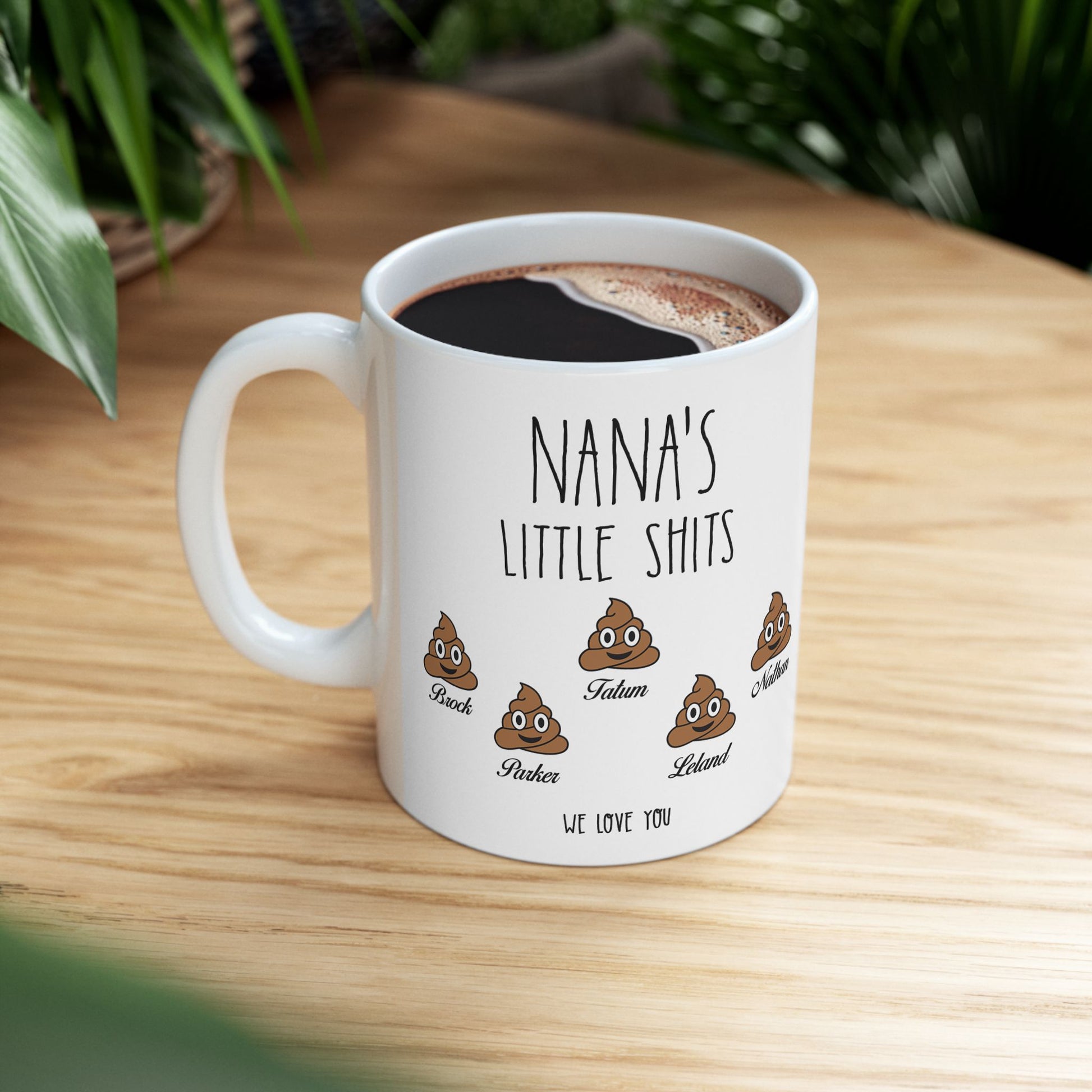 Funny Gift For Nana - Personalized Nana Coffee Mug - PersonalizedFury
