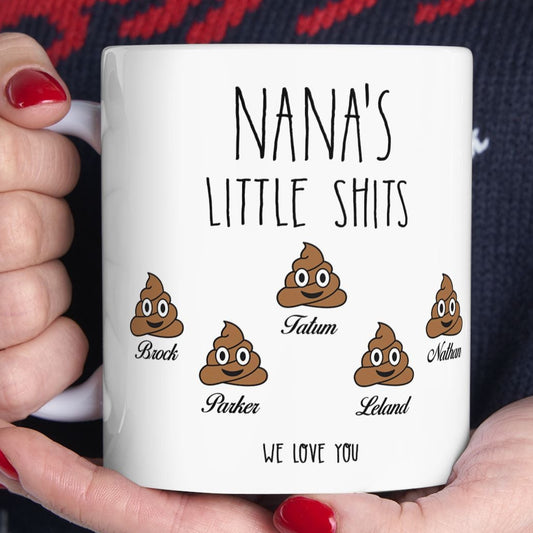 Funny Gift For Nana - Personalized Nana Coffee Mug - PersonalizedFury