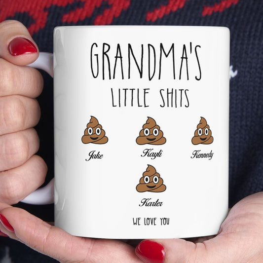 Funny Grandma Coffee Mug – Personalized Gift for Grandma - PersonalizedFury