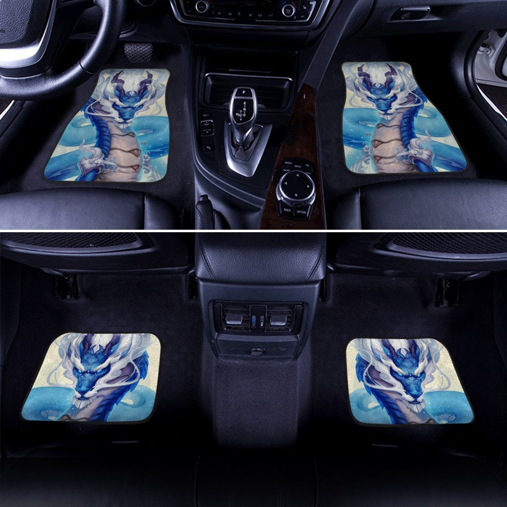 Cool Dragon Car Floor Mats Custom Legendary Creature Car Accessories Gift Idea