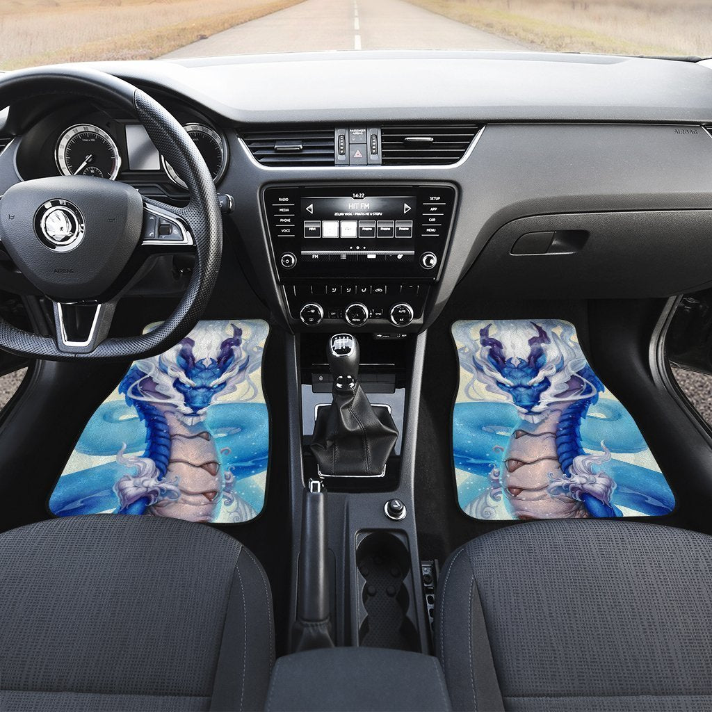 Cool Dragon Car Floor Mats Custom Legendary Creature Car Accessories Gift Idea