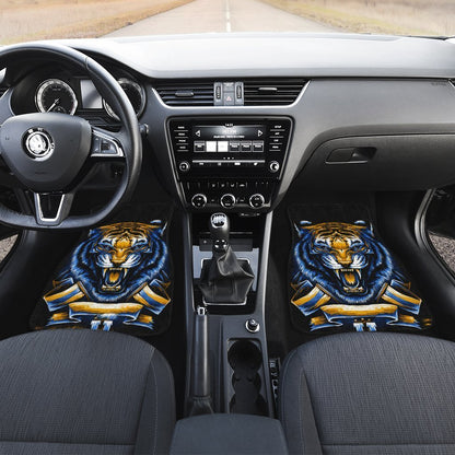 Cool Roaring Tiger Car Floor Mats Custom Cool Car Accessories Best Gift Idea For Dad