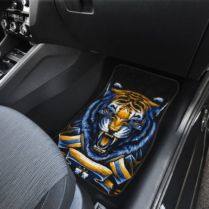 Cool Roaring Tiger Car Floor Mats Custom Cool Car Accessories Best Gift Idea For Dad