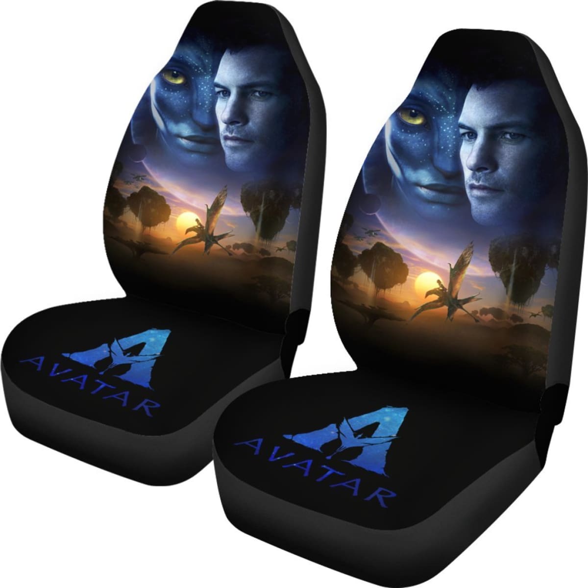 Corporal Jake Sully Car Seat Covers Avatar Movie H200303 Universal Fit 225311