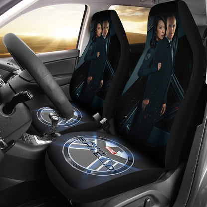 Coulson & May Agents Of Shield Marvel Car Seat Covers Lt03 Universal Fit 225721