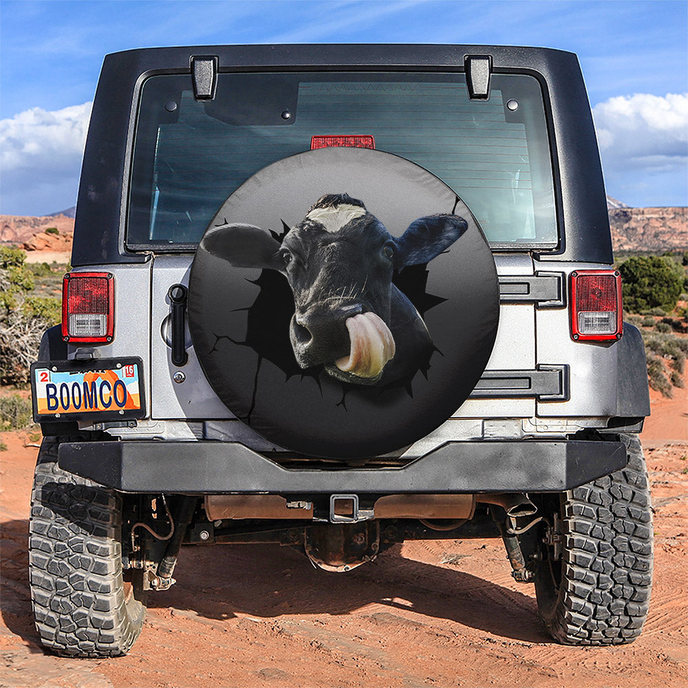 Cow Farm Funny Style Car Spare Tire Cover
