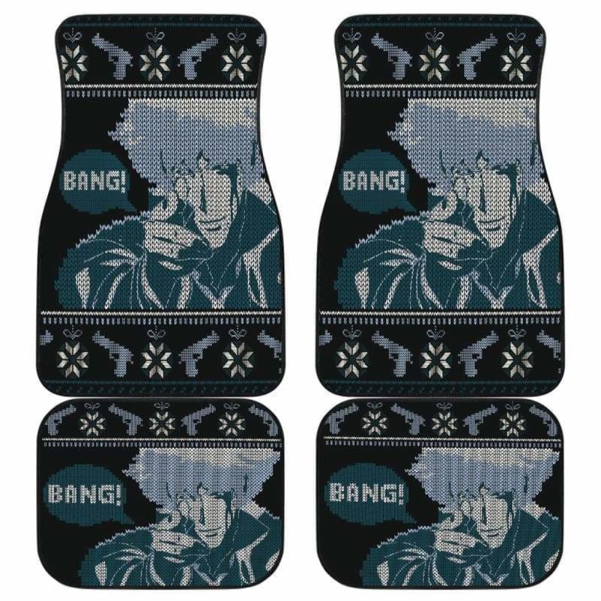 Cowboy Bebop Christmas Car Floor Mats Universal Fit 051912