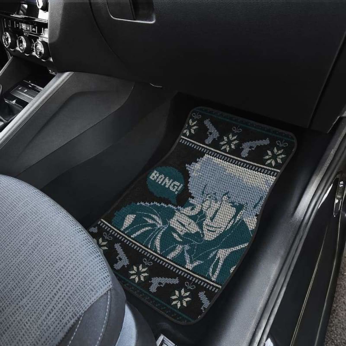Cowboy Bebop Christmas Car Floor Mats Universal Fit 051912