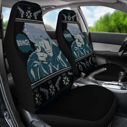 Cowboy Bebop Christmas Car Seat Covers Universal Fit 051312