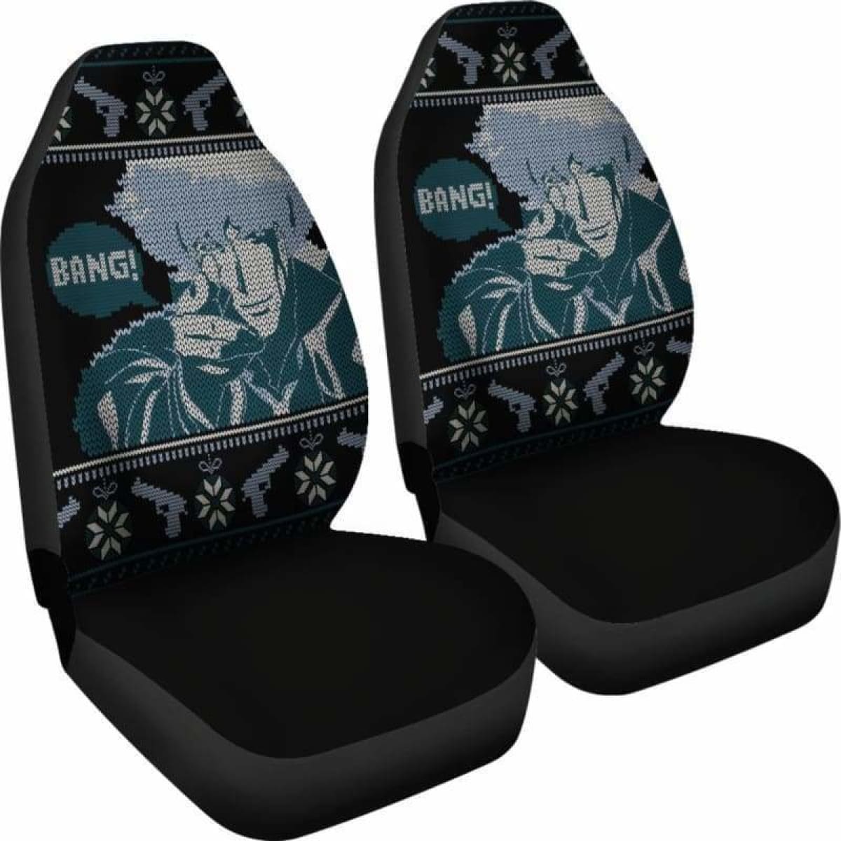 Cowboy Bebop Christmas Car Seat Covers Universal Fit 051312