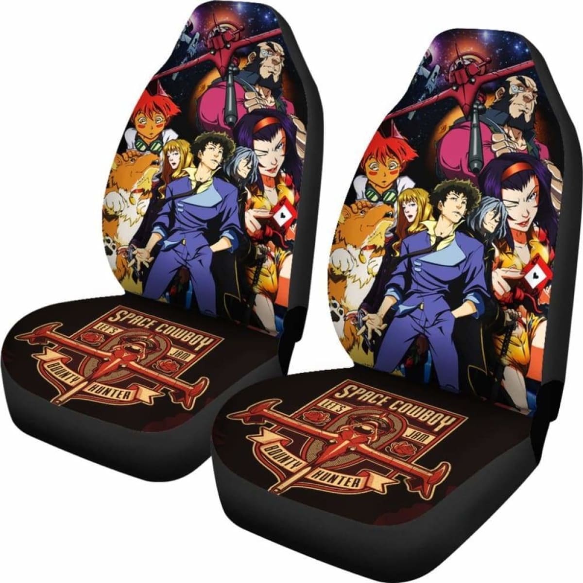 Cowboy Bebop Seat Covers 101719 Universal Fit