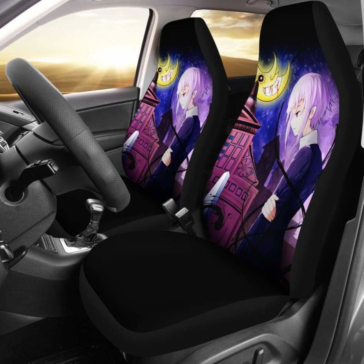 Crona Soul Eater Car Seat Covers Universal Fit 051012