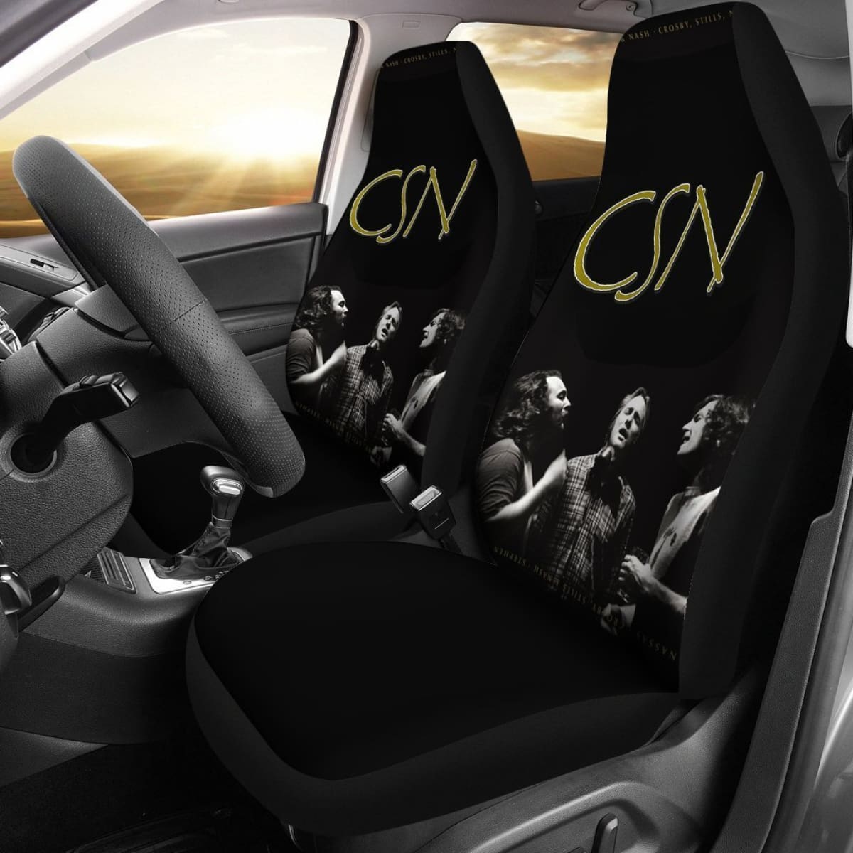 Csn Rock Band Car Seat Covers Lt04 Universal Fit 225721