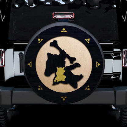 Cubone Evolution Wood Car Spare Tire Cover