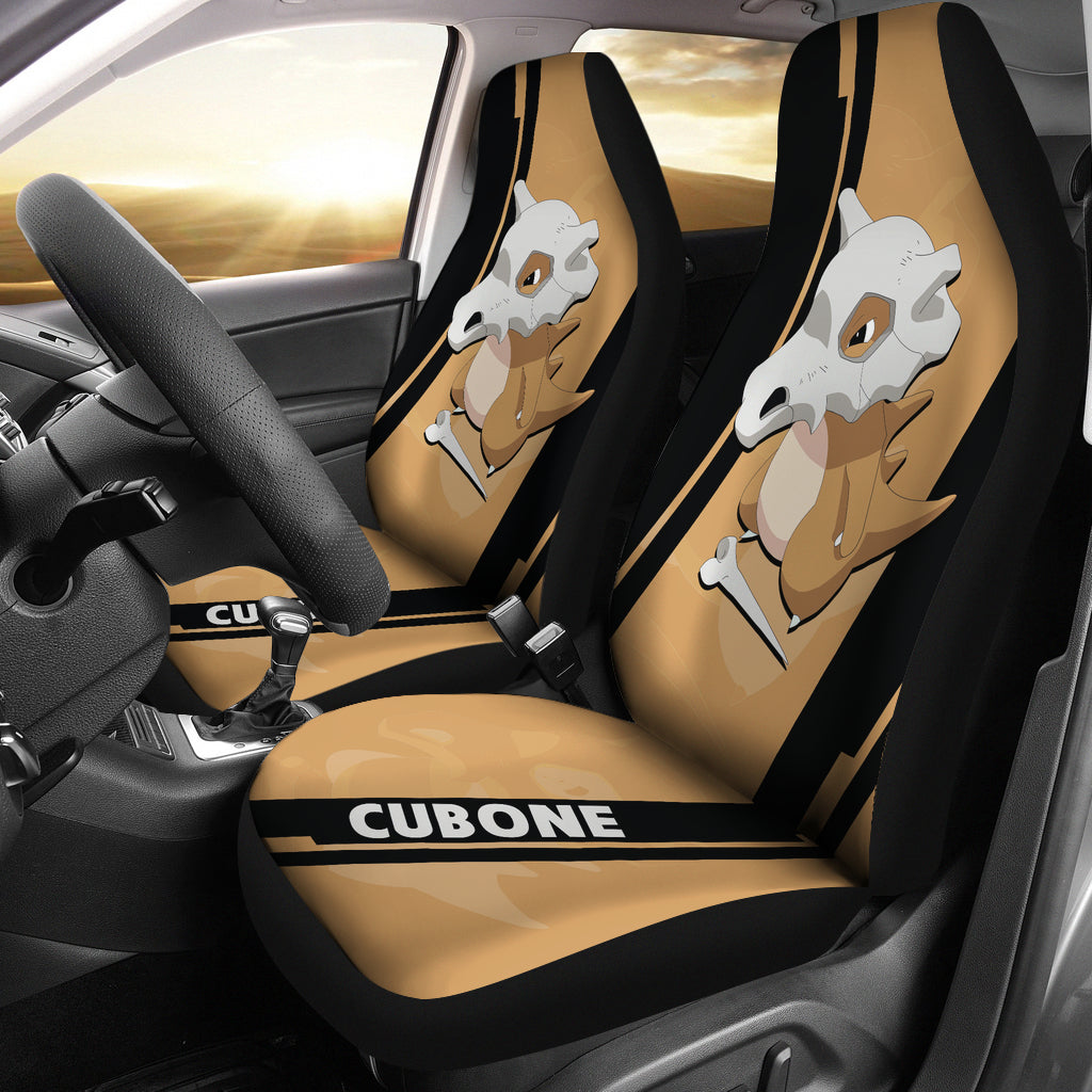 Cubone Pokemon Car Seat Covers Style Custom For Fans Ci230116-07