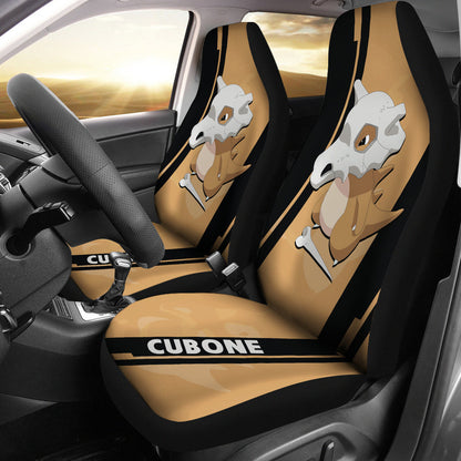 Cubone Pokemon Car Seat Covers Style Custom For Fans Ci230116-07