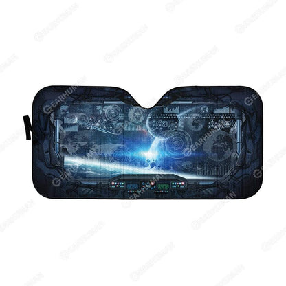 Gearhumans Custom Car Auto Sunshade Astronaut