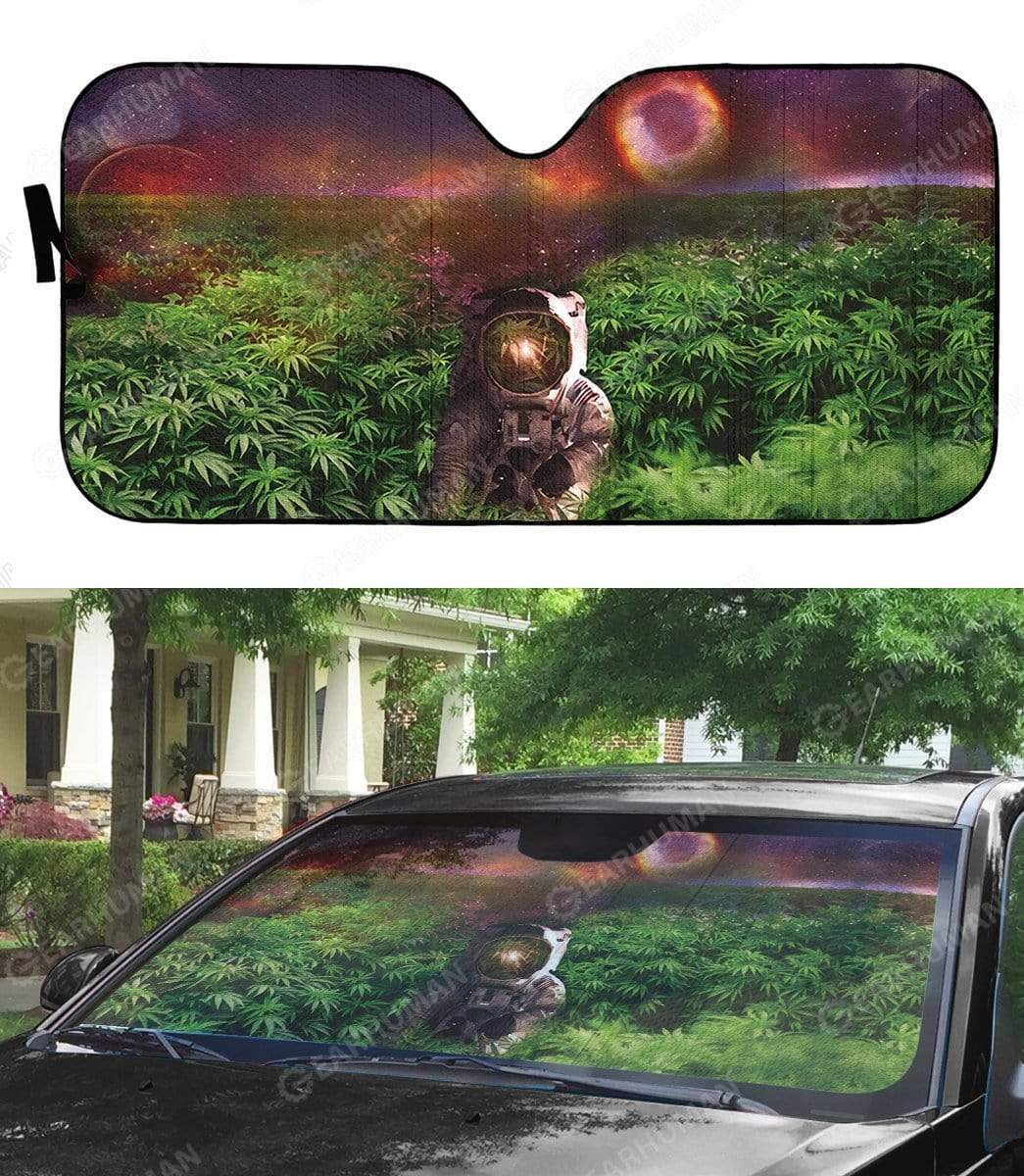 Gearhumans Custom Car Auto Sunshade Astronaut