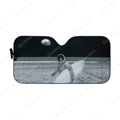 Gearhumans Custom Car Auto Sunshade Astronaut