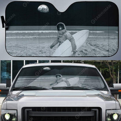 Gearhumans Custom Car Auto Sunshade Astronaut