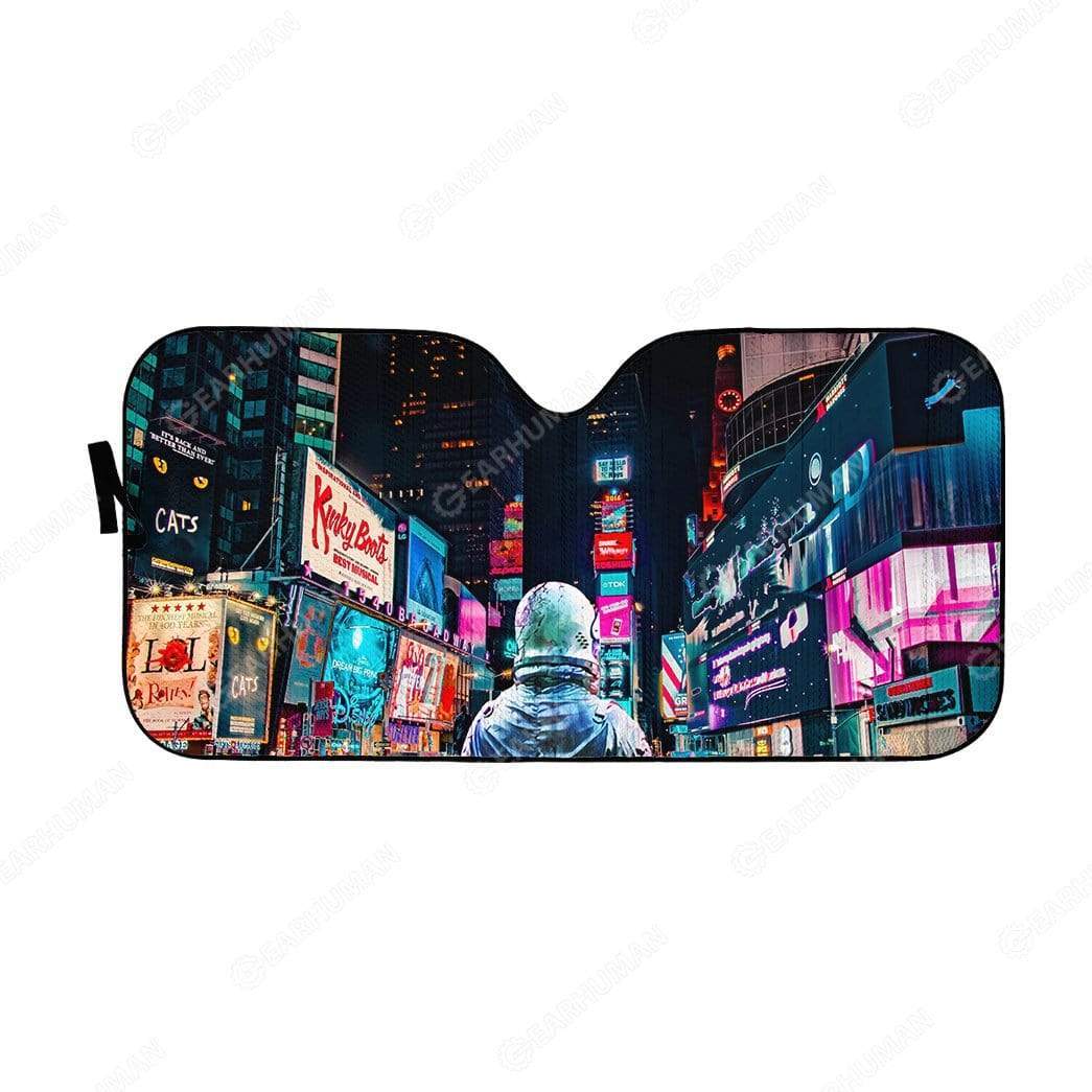 Gearhumans Custom Car Auto Sunshade Astronaut