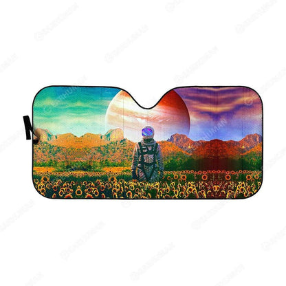 Gearhumans Custom Car Auto Sunshade Astronaut
