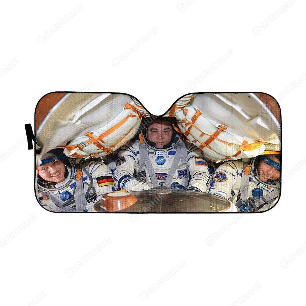 Gearhumans Custom Car Auto Sunshade Astronaut