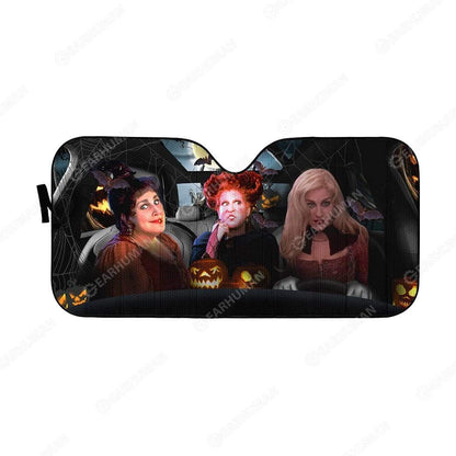 Gearhumans Custom Car Auto Sunshade Hocus Pocus