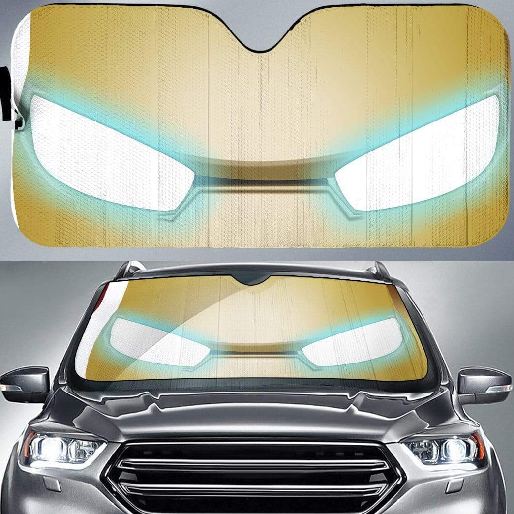 Gearhumans Custom Car Auto Sunshade Ironman