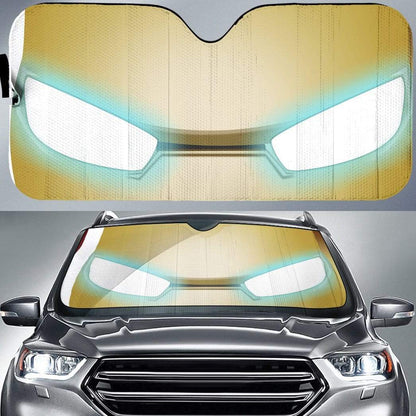 Gearhumans Custom Car Auto Sunshade Ironman