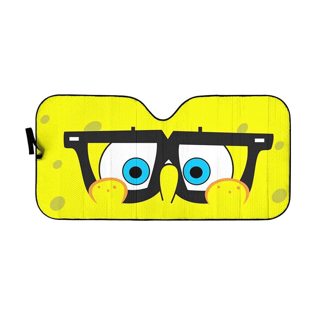 Gearhumans Custom Car Auto Sunshade Spongebob