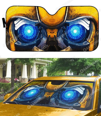 Gearhumans Custom Car Auto Sunshade Transformer