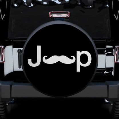 Custom Men Beard Jeep Spare Tire Cover