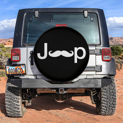Custom Men Beard Jeep Spare Tire Cover