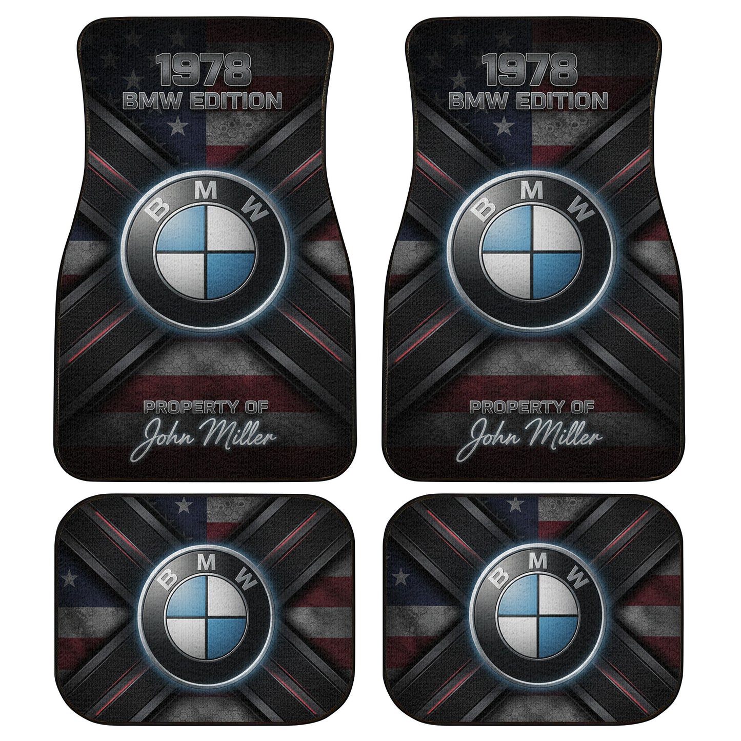 Car Floor Mats with Custom Logo | PersonalizedFury