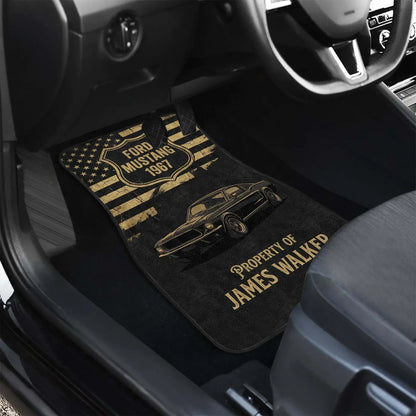 Custom Car Floor Mats with Photo – USA Flag | PersonalizedFury - PersonalizedFury