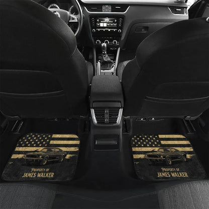 Custom Car Floor Mats with Photo – USA Flag | PersonalizedFury - PersonalizedFury