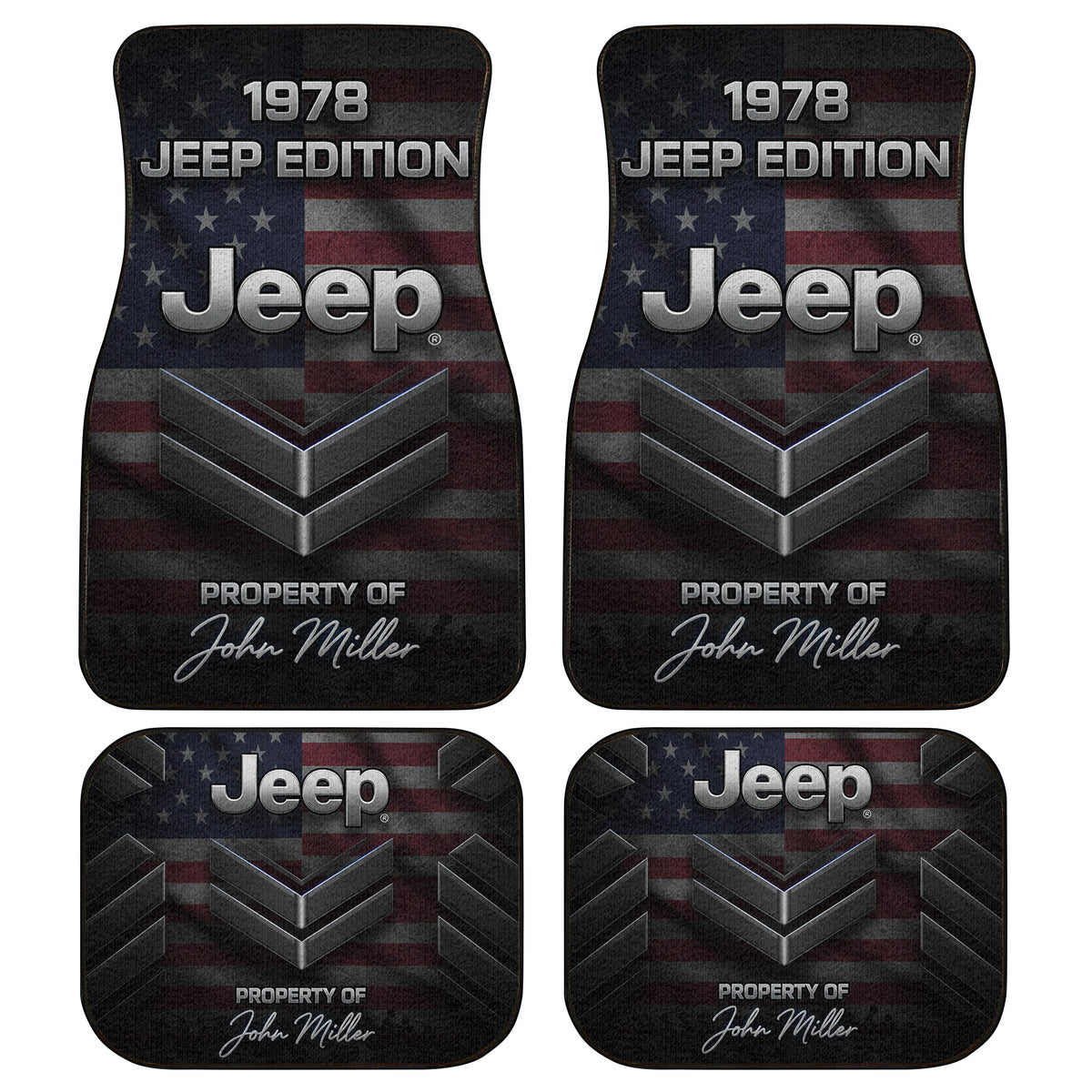 Custom Car Floor Mats – Upload Your Logo | PersonalizedFury