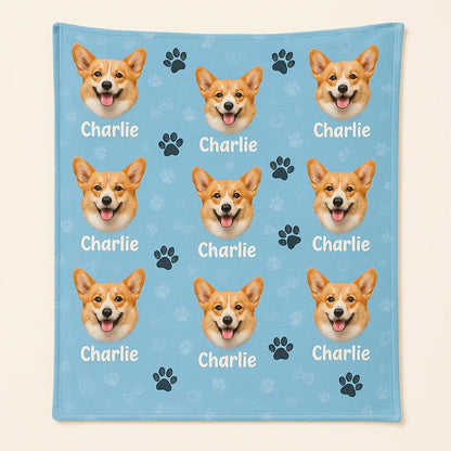 Custom Face Pet - Personalized Photo Blanket