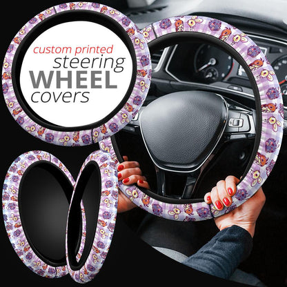 Cute Car Steering Wheel Cover 4