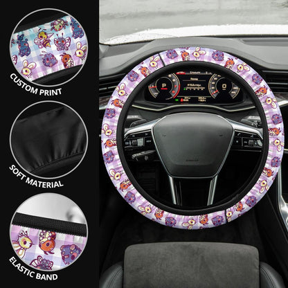 Cute Car Steering Wheel Cover 4