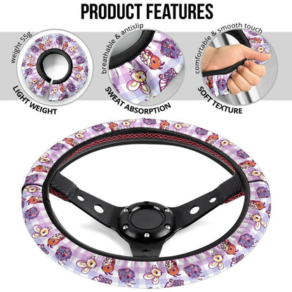 Cute Car Steering Wheel Cover 4