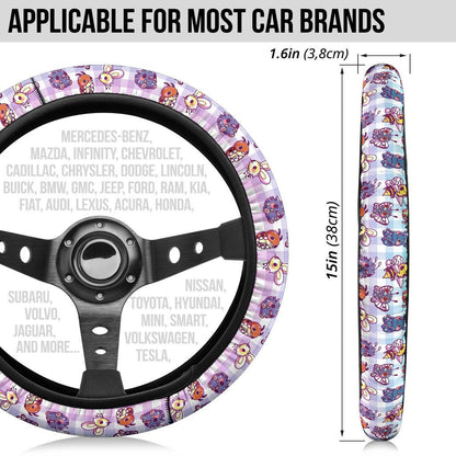 Cute Car Steering Wheel Cover 4