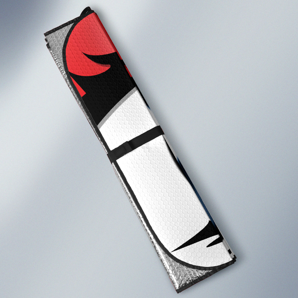 Cute Cartoon Eyes Red Auto Sun Shades