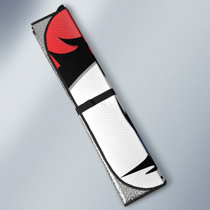Cute Cartoon Eyes Red Auto Sun Shades