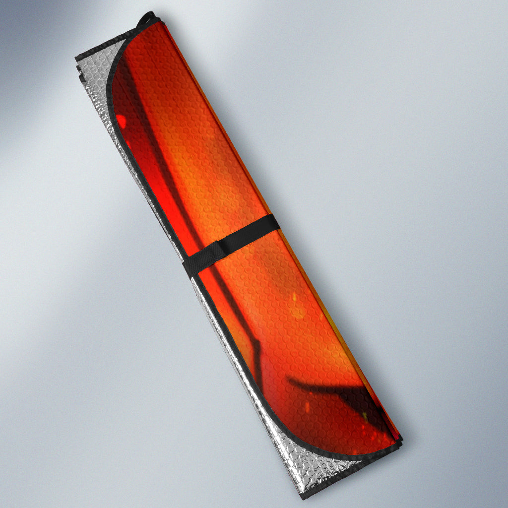 Cute Charmander Face Pokemon Car Auto Sunshades