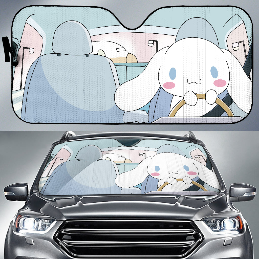 Cute Cinnamoroll Car Auto Sunshades
