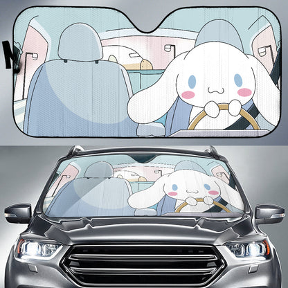 Cute Cinnamoroll Car Auto Sunshades
